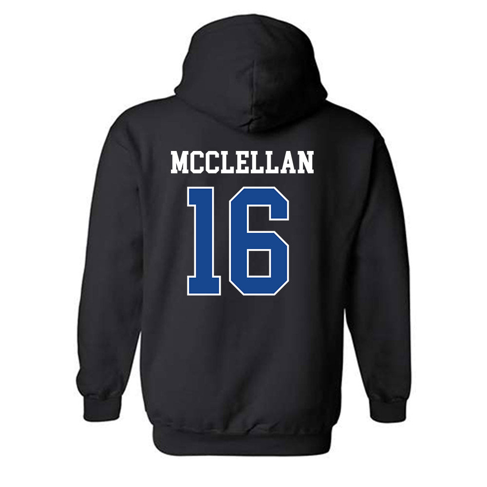 Boise State - NCAA Women's Soccer : Sierra McClellan - Classic Fashion Shersey Hooded Sweatshirt-1