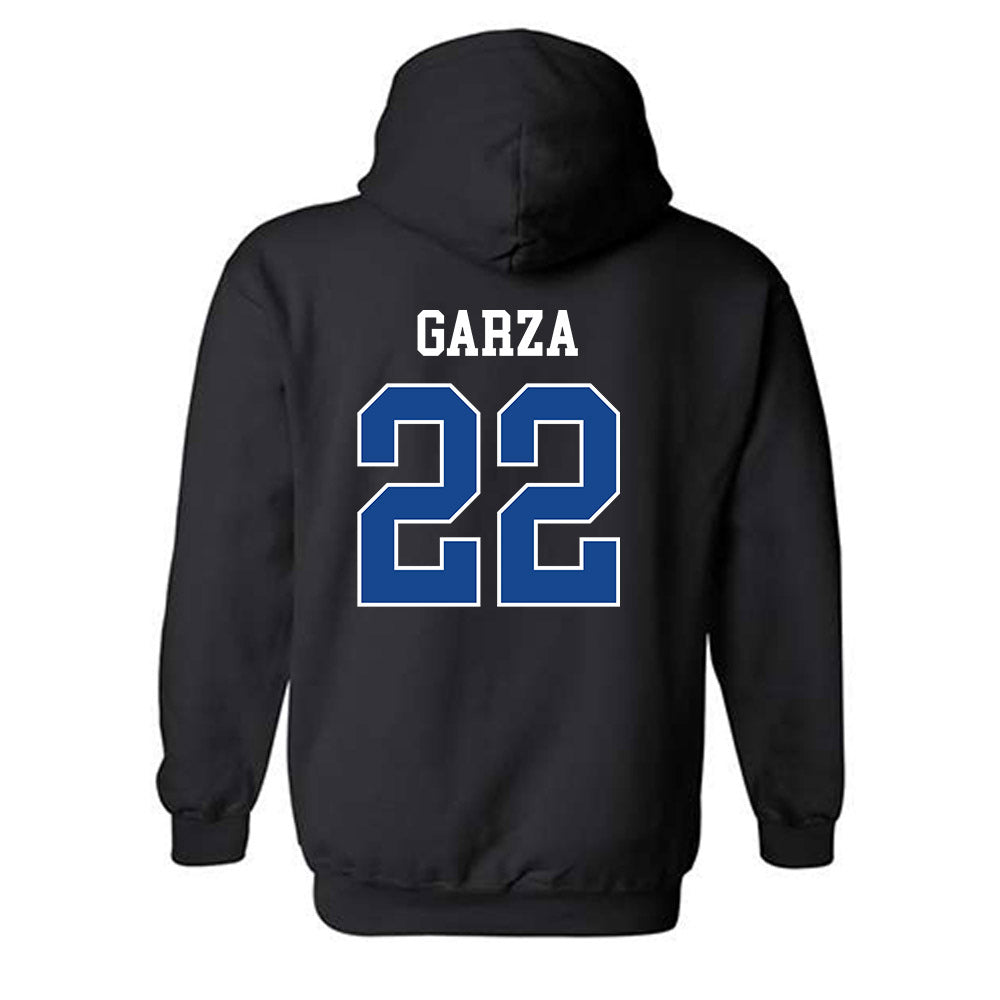 Boise State - NCAA Women's Basketball : Kennasyn Garza - Classic Fashion Shersey Hooded Sweatshirt-1