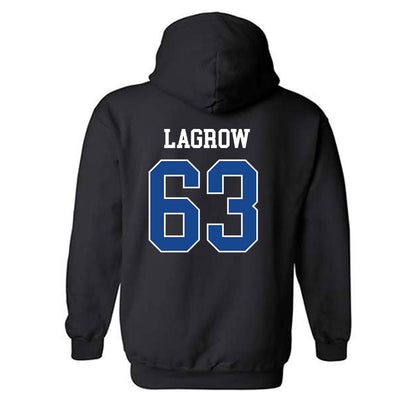 Boise State - NCAA Football : Connor LaGrow - Classic Fashion Shersey Hooded Sweatshirt-1