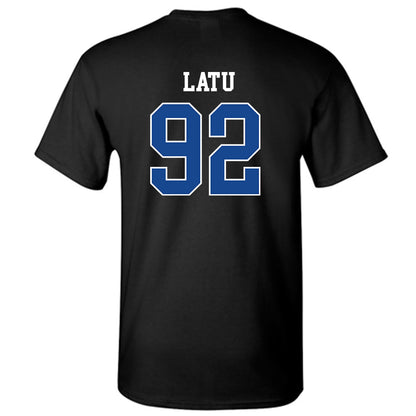 Boise State - NCAA Football : David Latu - Classic Fashion Shersey T-Shirt-1