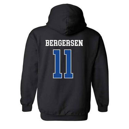 Boise State - NCAA Men's Basketball : Ray Bergersen - Classic Fashion Shersey Hooded Sweatshirt-1