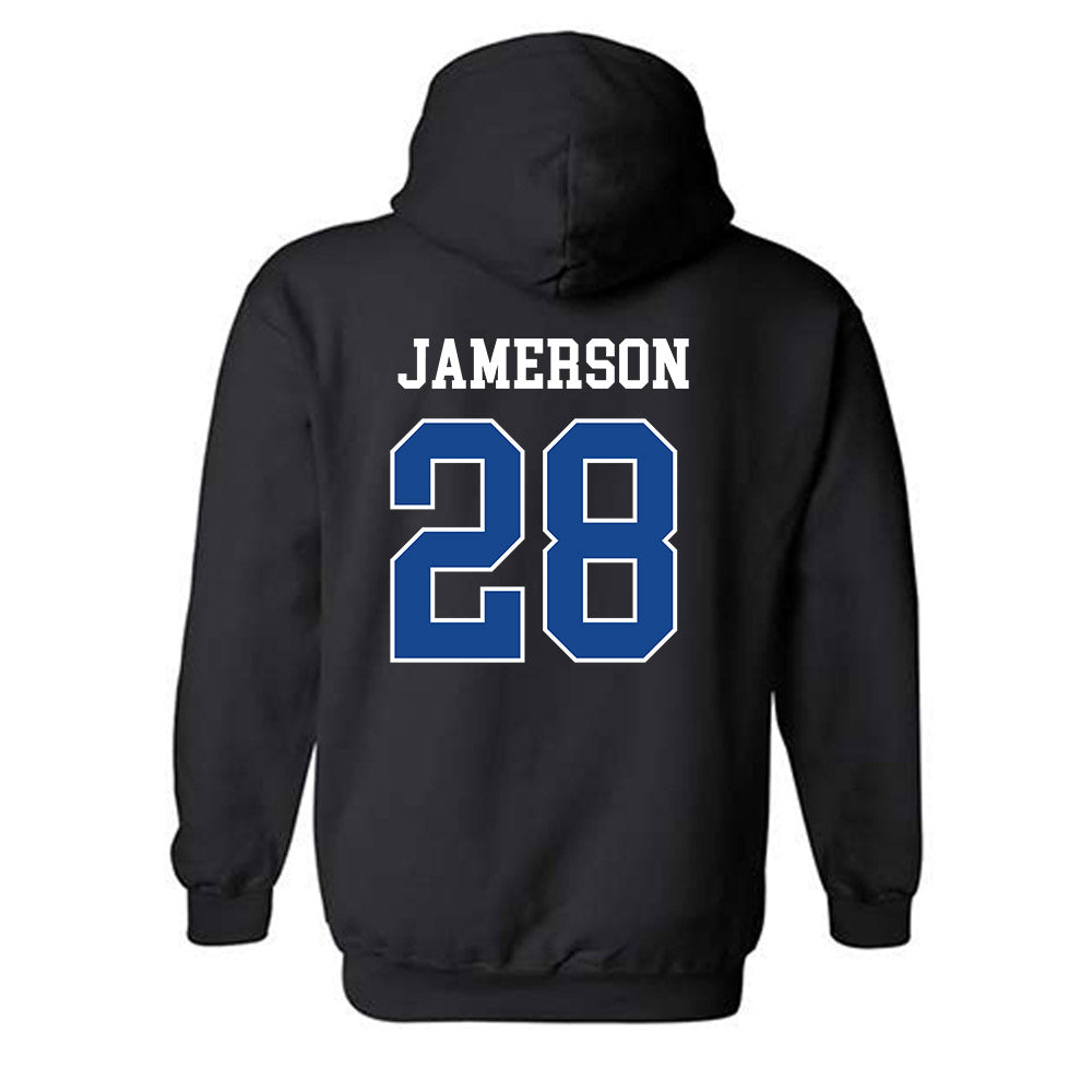 Boise State - NCAA Football : Cam Jamerson - Classic Fashion Shersey Hooded Sweatshirt-1