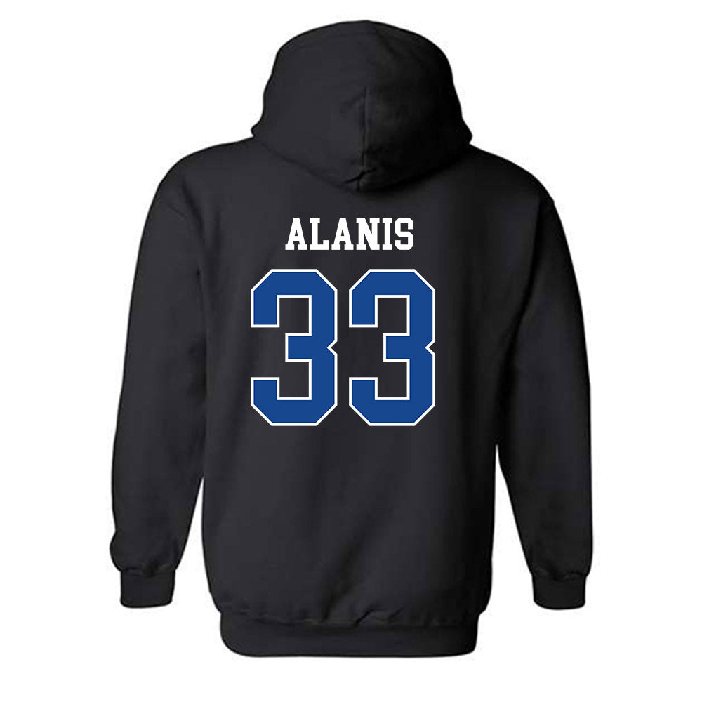Boise State - NCAA Football : Josiah Alanis - Classic Fashion Shersey Hooded Sweatshirt-1