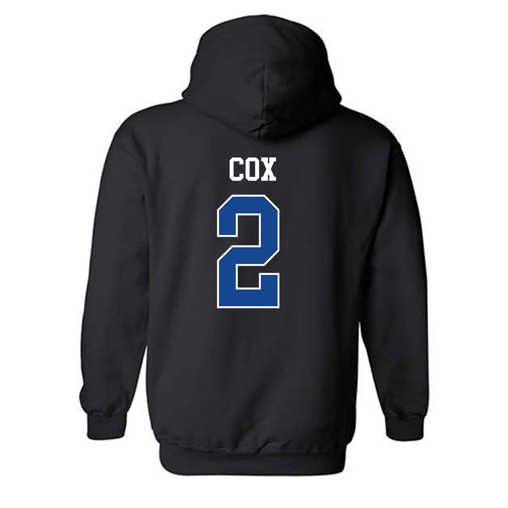 Boise State - NCAA Women's Volleyball : Athena Cox - Classic Fashion Shersey Hooded Sweatshirt-1
