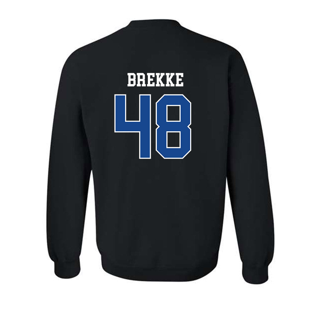 Boise State - NCAA Football : Ryan Brekke - Classic Fashion Shersey Crewneck Sweatshirt-1