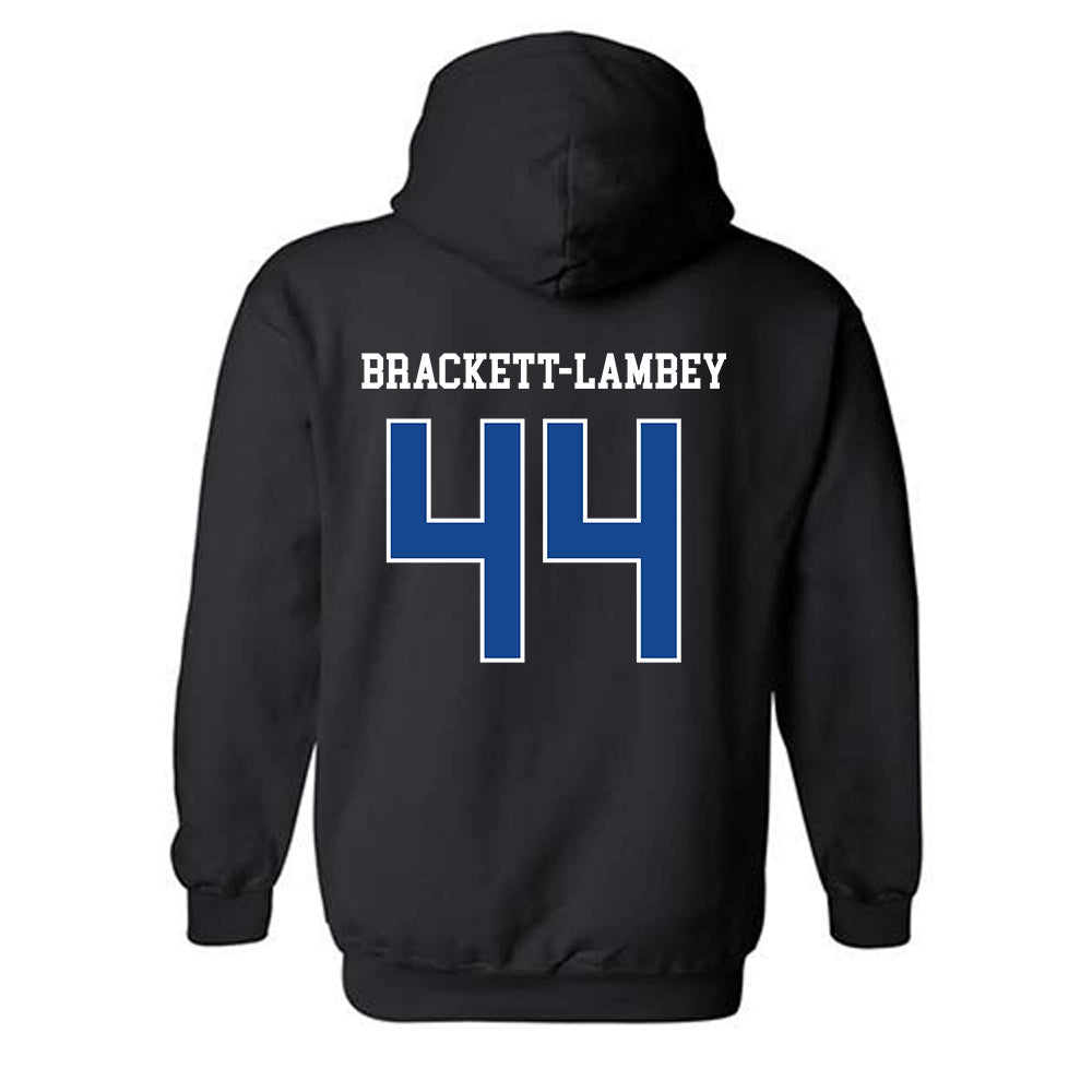 Boise State - NCAA Football : Syncere Brackett-Lambey - Classic Fashion Shersey Hooded Sweatshirt-1