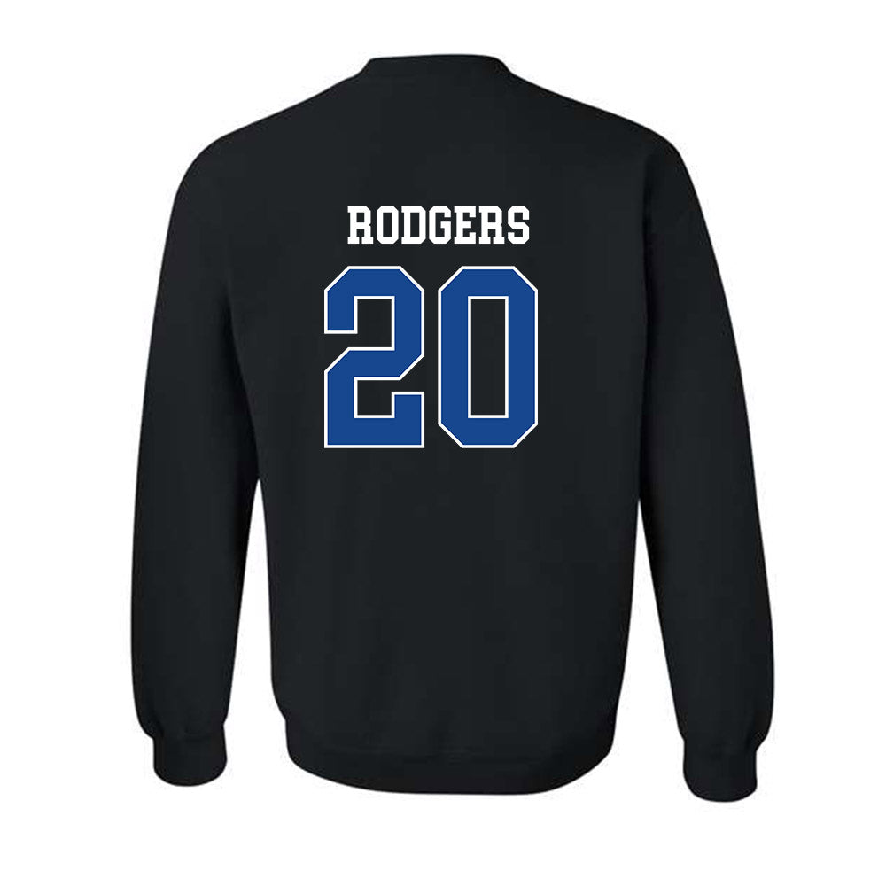 Boise State - NCAA Men's Basketball : Ty Rodgers - Classic Fashion Shersey Crewneck Sweatshirt-1