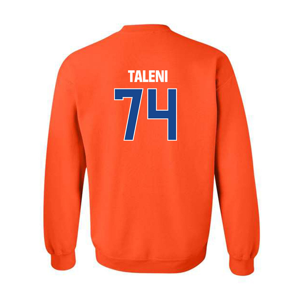 Boise State - NCAA Football : Alma Taleni - Classic Shersey Crewneck Sweatshirt-1