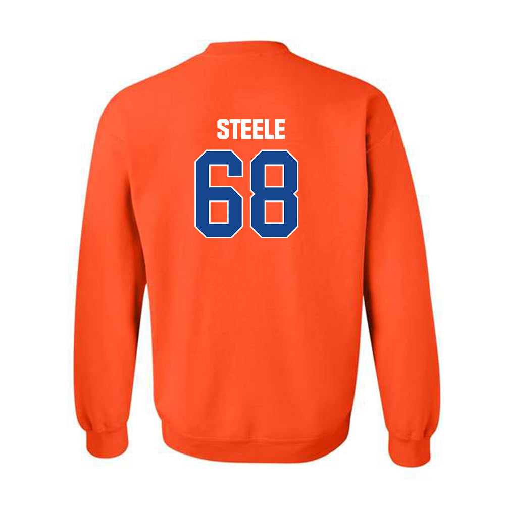 Boise State - NCAA Football : Jake Steele - Classic Shersey Crewneck Sweatshirt-1