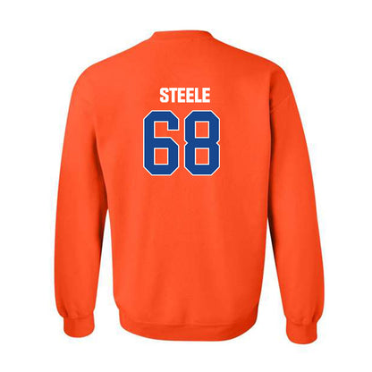 Boise State - NCAA Football : Jake Steele - Classic Shersey Crewneck Sweatshirt-1