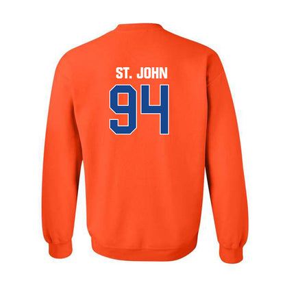Boise State - NCAA Football : Paz St. John - Classic Shersey Crewneck Sweatshirt-1