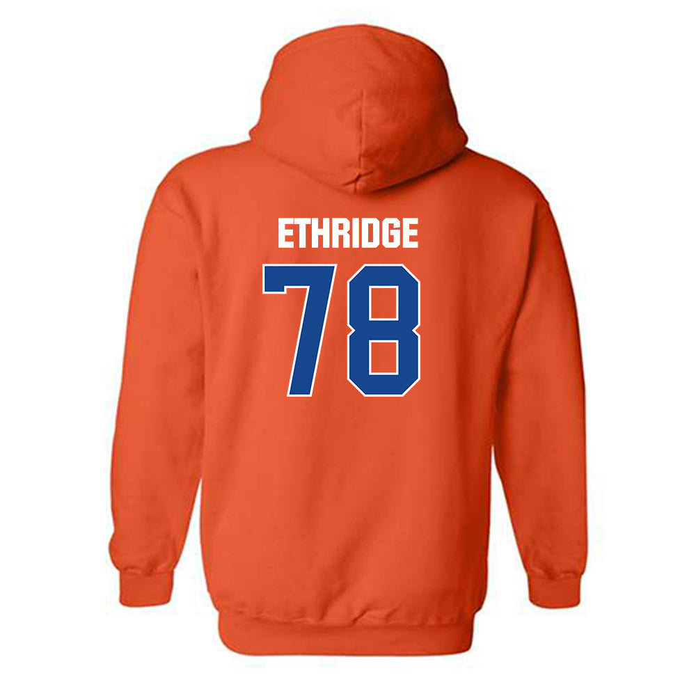 Boise State - NCAA Football : Tyler Ethridge - Classic Shersey Hooded Sweatshirt-1