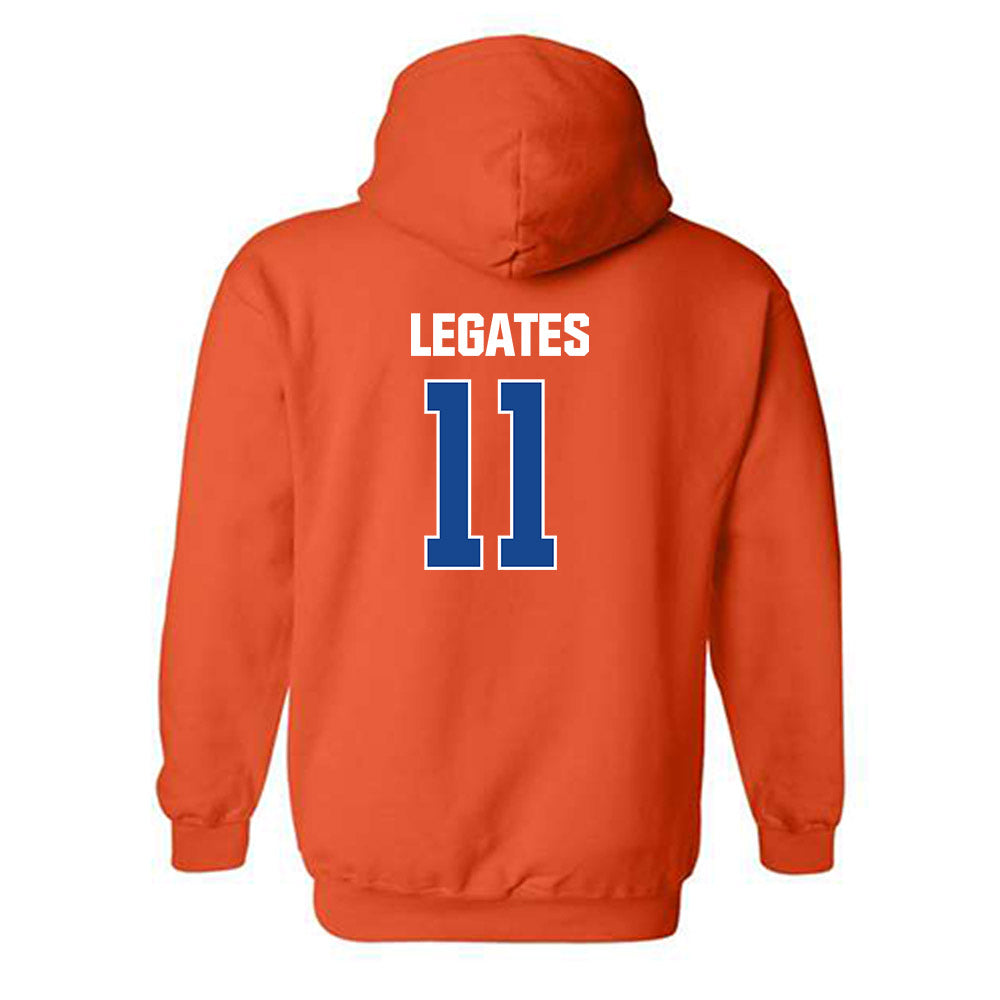 Boise State - NCAA Women's Volleyball : Jenelle Legates - Classic Shersey Hooded Sweatshirt-1