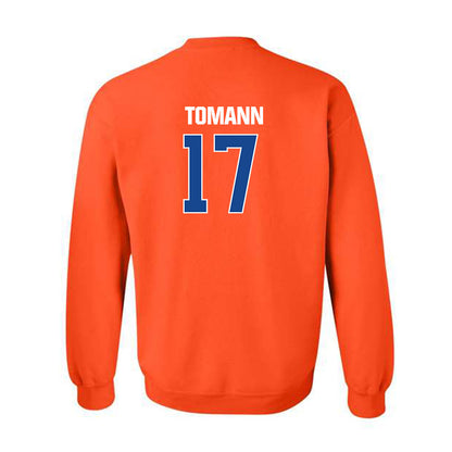 Boise State - NCAA Men's Basketball : Kaur Tomann - Classic Shersey Crewneck Sweatshirt-1