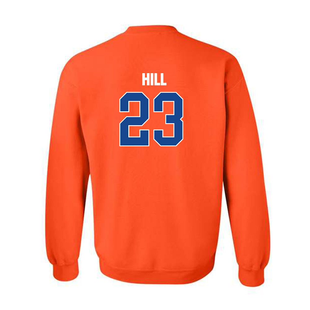 Boise State - NCAA Football : David Hill - Classic Shersey Crewneck Sweatshirt-1