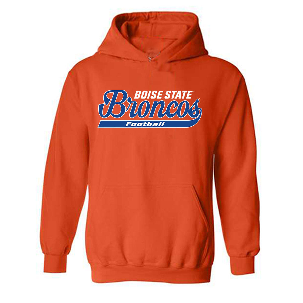 Boise State - NCAA Football : Tyler Ethridge - Classic Shersey Hooded Sweatshirt-0