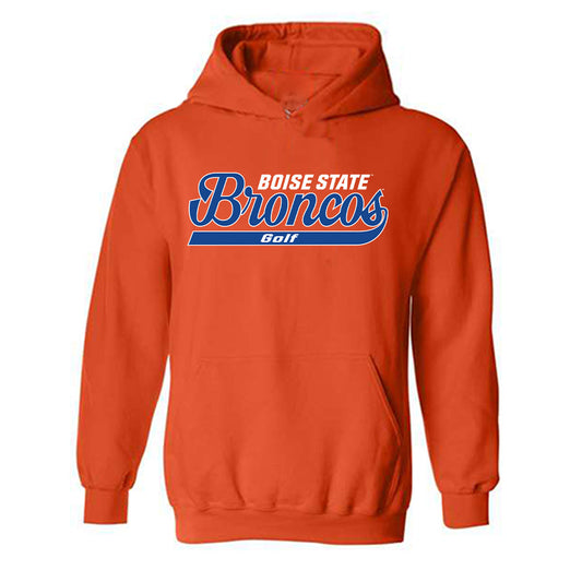 Boise State - NCAA Men's Golf : Gavyn Knight - Classic Shersey Hooded Sweatshirt-0