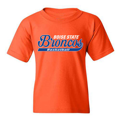 Boise State - NCAA Men's Basketball : Ethan Lathan - Classic Shersey Youth T-Shirt-0