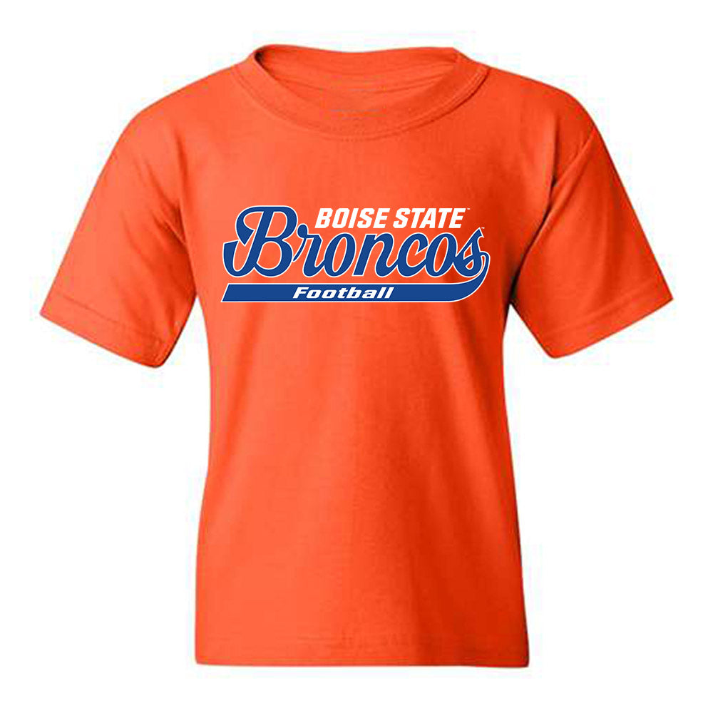 Boise State - NCAA Football : Jake Steele - Classic Shersey Youth T-Shirt-0