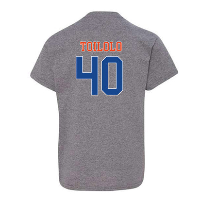 Boise State - NCAA Football : De'Shawn Toilolo - Classic Shersey Youth T-Shirt-1