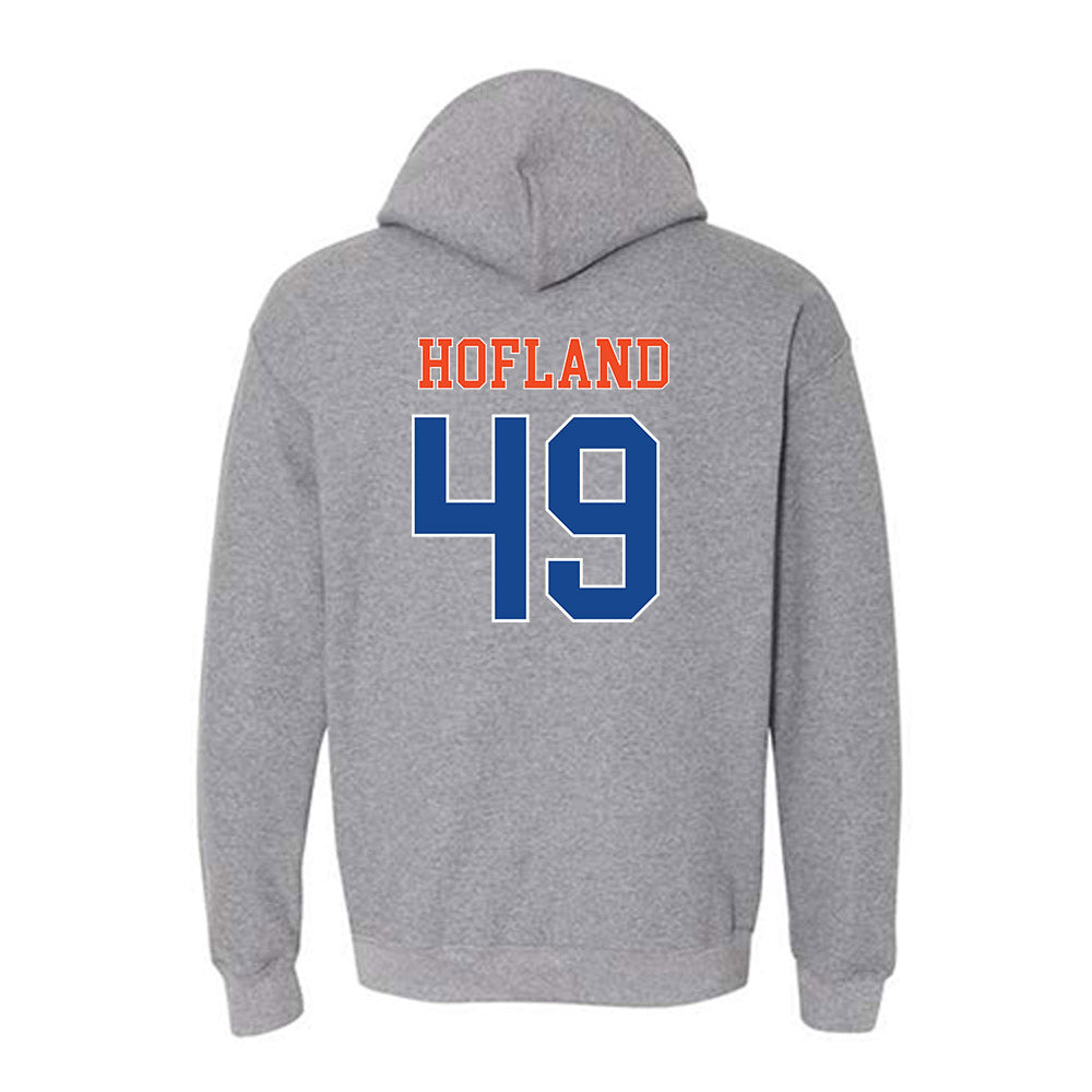 Boise State - NCAA Football : Beckham Hofland - Classic Shersey Hooded Sweatshirt-1