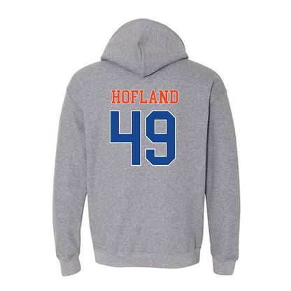 Boise State - NCAA Football : Beckham Hofland - Classic Shersey Hooded Sweatshirt-1