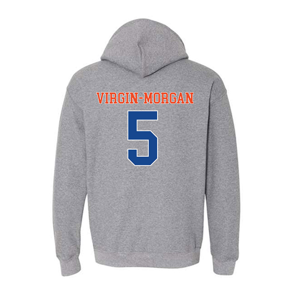 Boise State - NCAA Football : Jayden Virgin-Morgan - Classic Shersey Hooded Sweatshirt-1