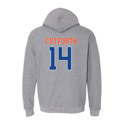 Boise State - NCAA Football : Max Cutforth - Classic Shersey Hooded Sweatshirt-1