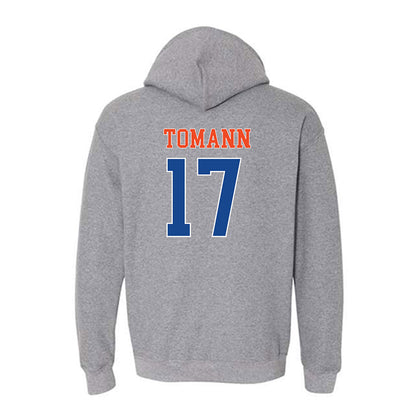 Boise State - NCAA Men's Basketball : Kaur Tomann - Classic Shersey Hooded Sweatshirt-1