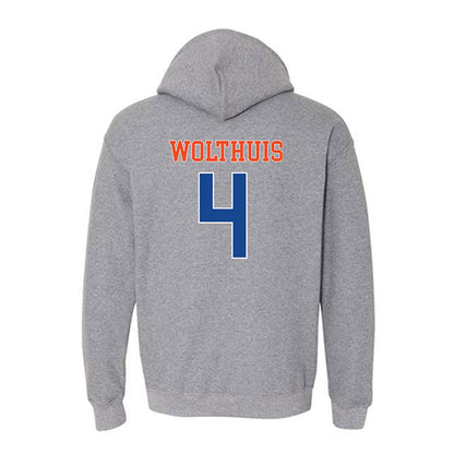 Boise State - NCAA Beach Volleyball : Elli Wolthuis - Classic Shersey Hooded Sweatshirt-1