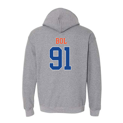 Boise State - NCAA Football : Bol Bol - Classic Shersey Hooded Sweatshirt-1