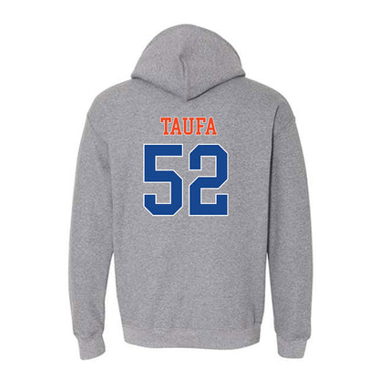 Boise State - NCAA Football : Stewart Taufa - Classic Shersey Hooded Sweatshirt-1