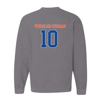 Boise State - NCAA Men's Basketball : Damari Wheeler-Thomas Wheeler-Thomas - Classic Shersey Crewneck Sweatshirt-1