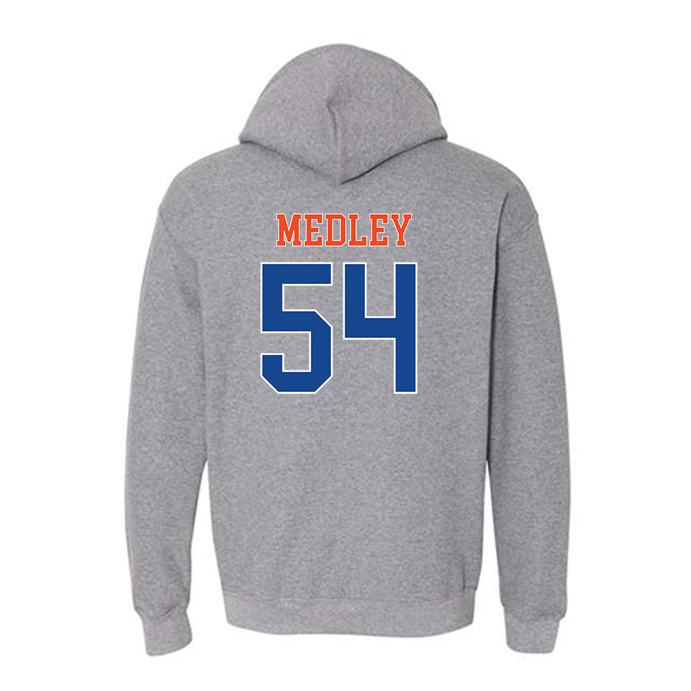 Boise State - NCAA Football : Adonte Medley - Classic Shersey Hooded Sweatshirt-1