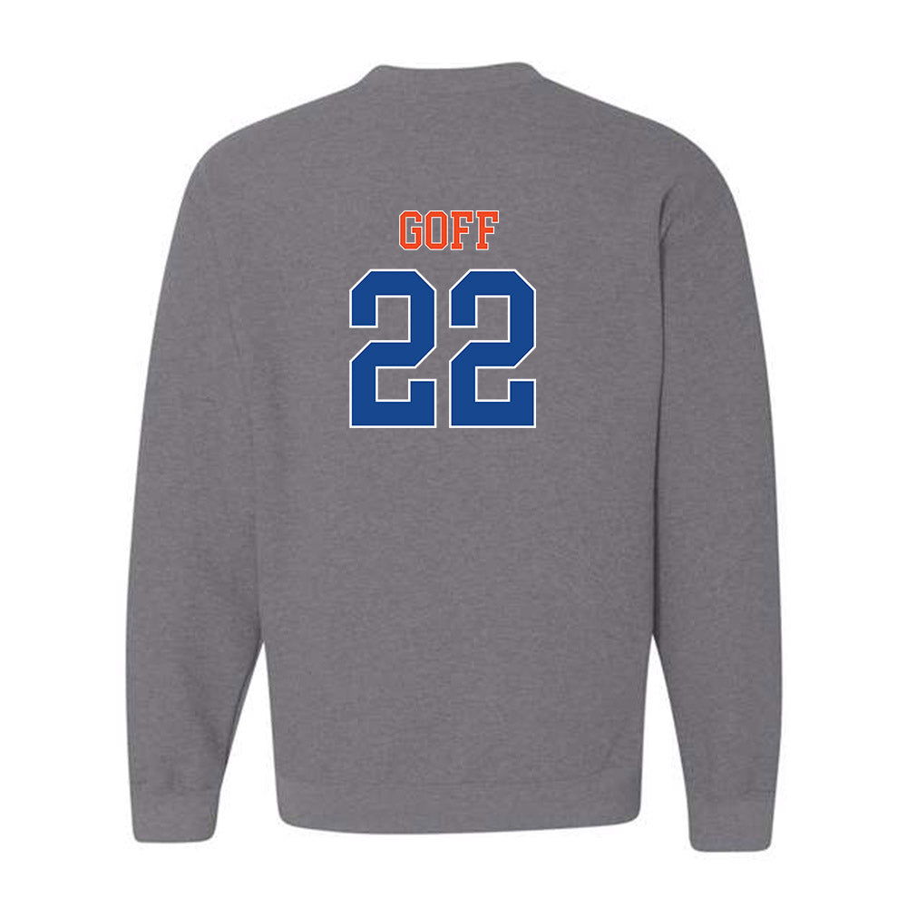 Boise State - NCAA Football : Juelz Goff - Classic Shersey Crewneck Sweatshirt-1