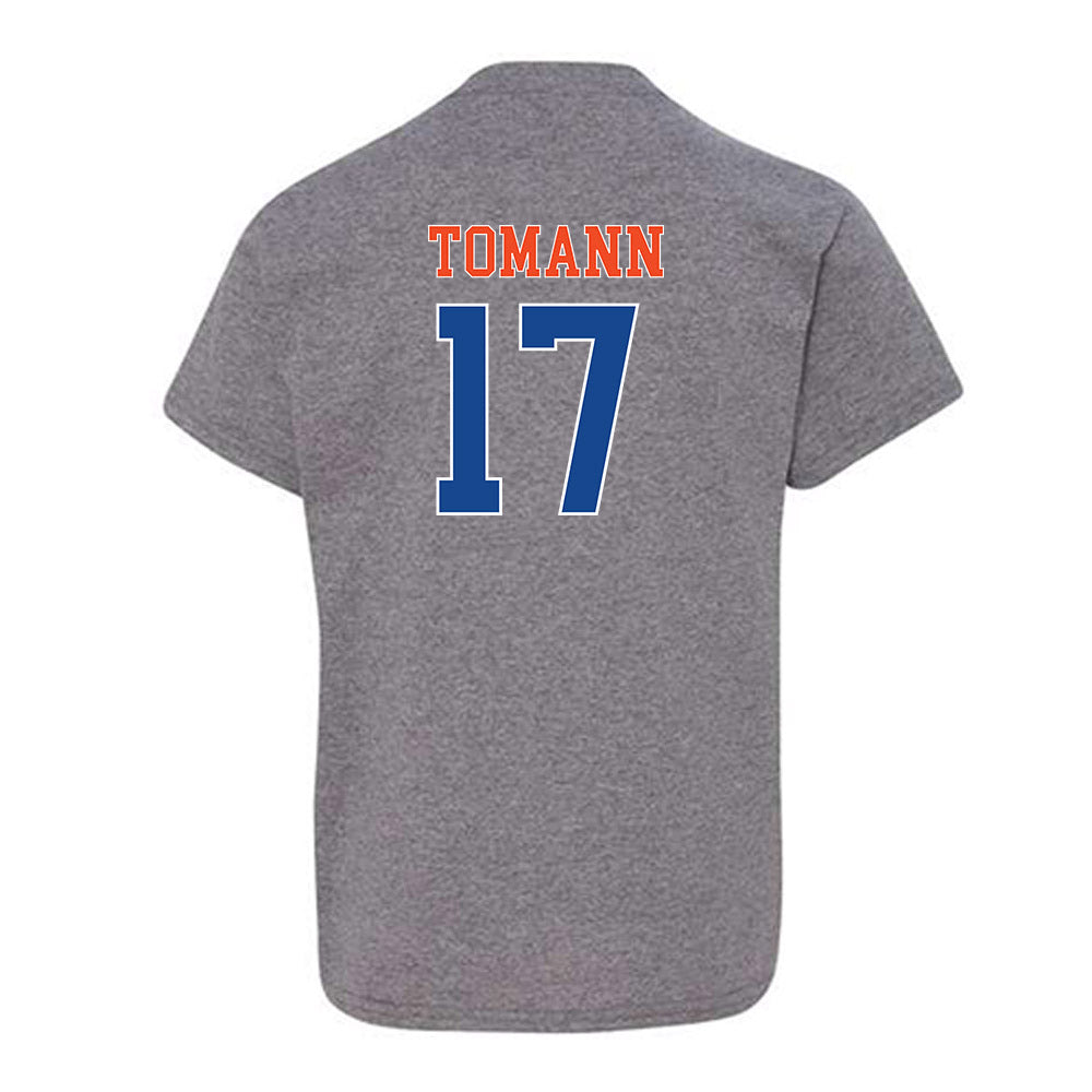 Boise State - NCAA Men's Basketball : Kaur Tomann - Classic Shersey Youth T-Shirt-1