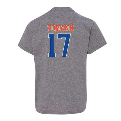 Boise State - NCAA Men's Basketball : Kaur Tomann - Classic Shersey Youth T-Shirt-1