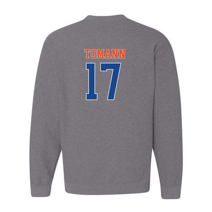 Boise State - NCAA Men's Basketball : Kaur Tomann - Classic Shersey Crewneck Sweatshirt-1