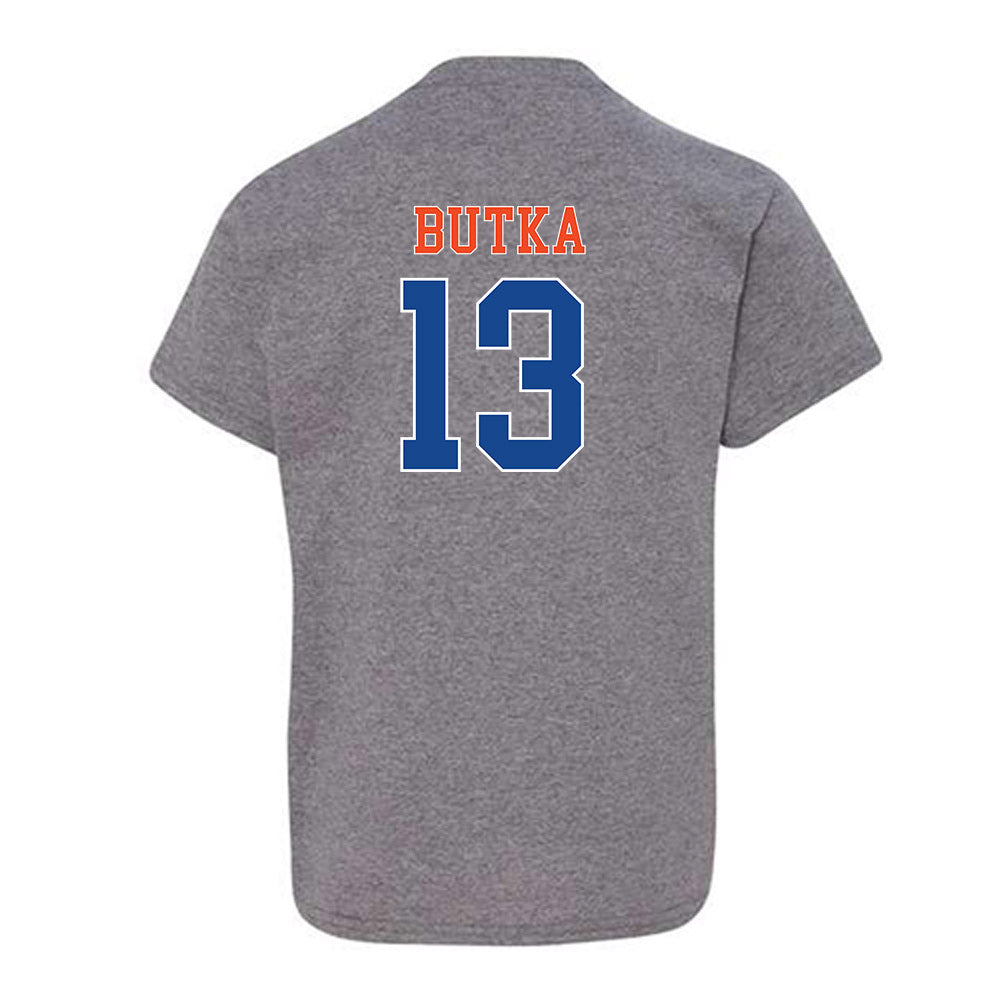 Boise State - NCAA Men's Basketball : Dovydas Butka - Classic Shersey Youth T-Shirt-1