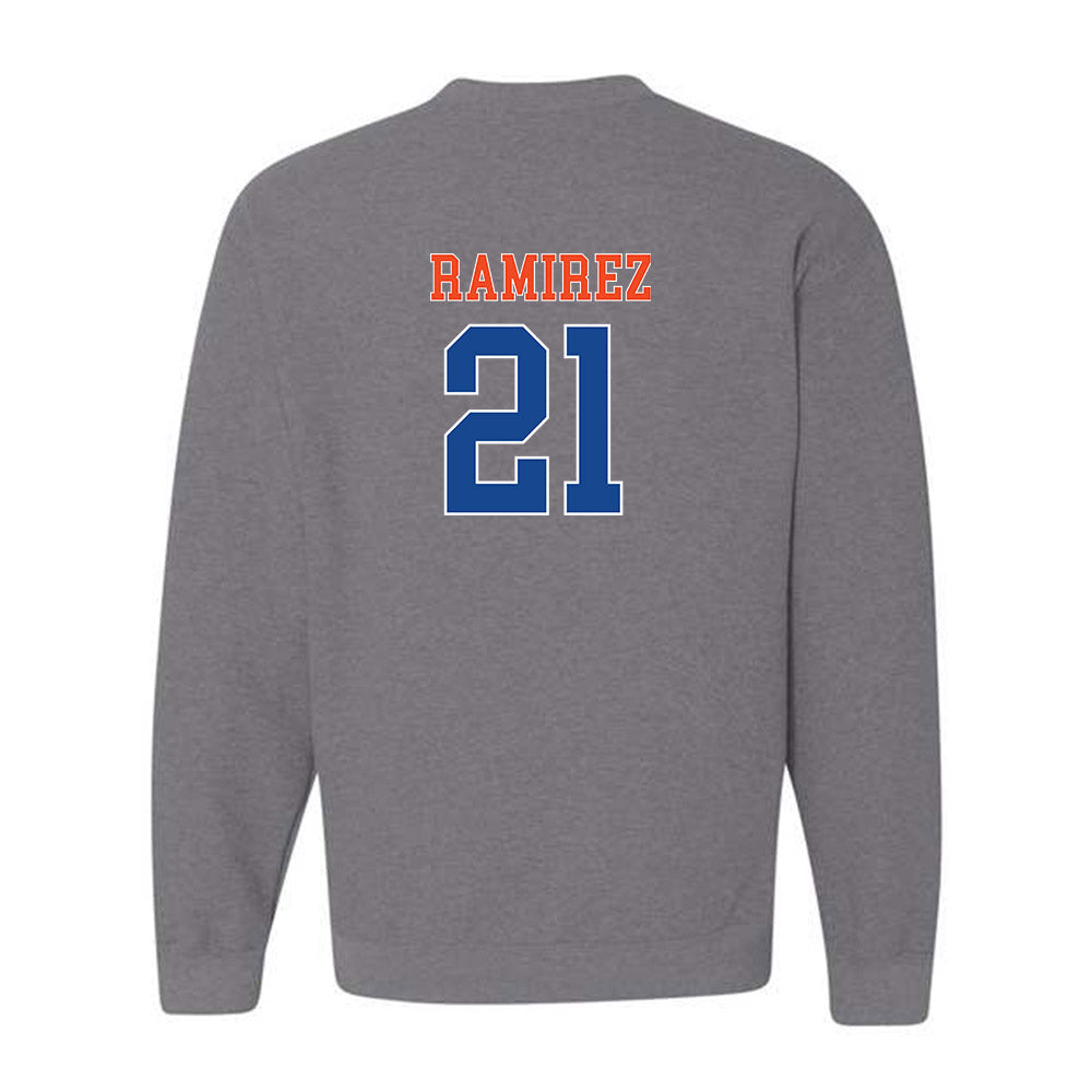 Boise State - NCAA Men's Basketball : Brennan Ramirez - Classic Shersey Crewneck Sweatshirt-1