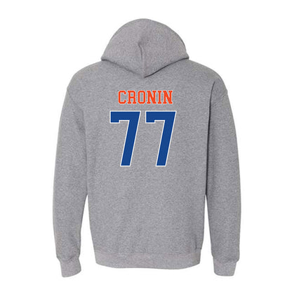 Boise State - NCAA Football : Kole Cronin - Classic Shersey Hooded Sweatshirt-1