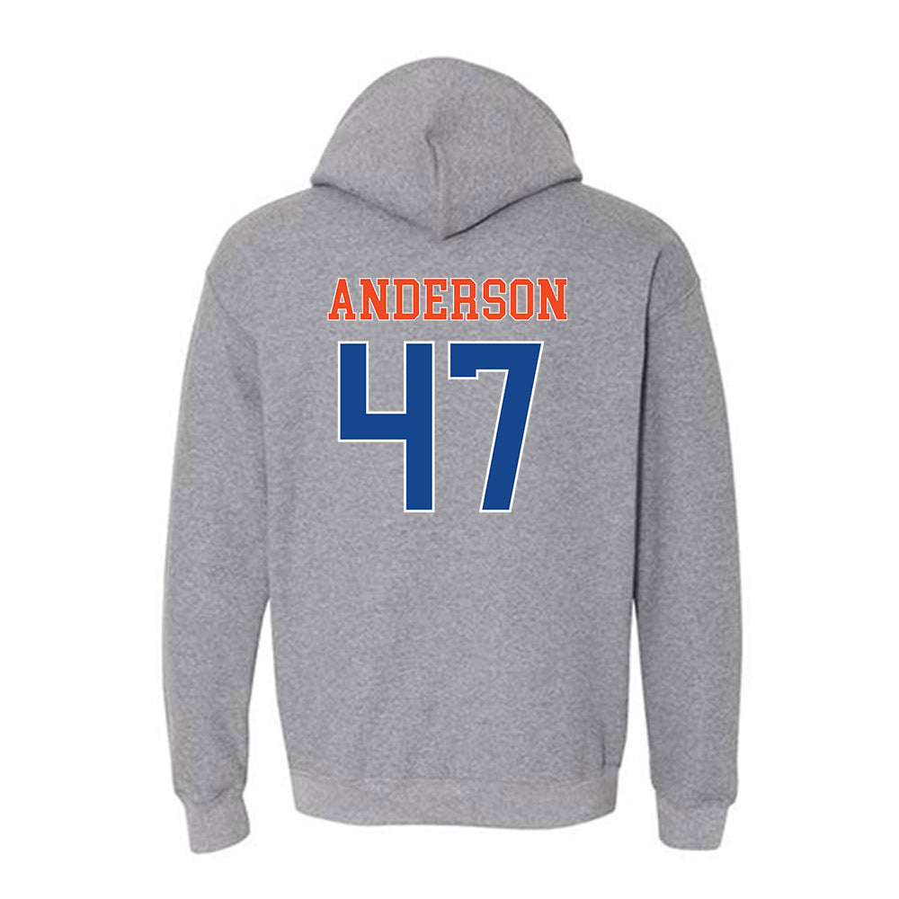 Boise State - NCAA Football : Kaden Anderson - Classic Shersey Hooded Sweatshirt-1