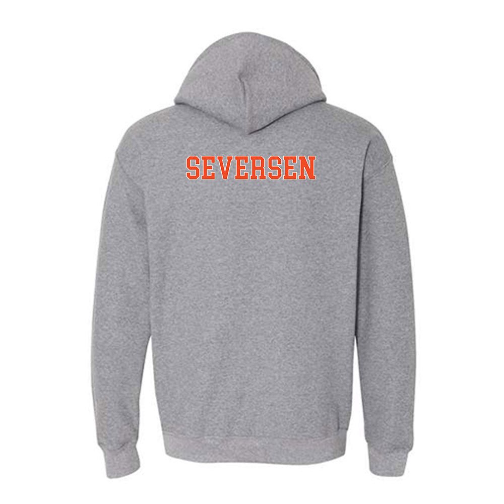 Boise State - NCAA Men's Tennis : Michael Seversen - Classic Shersey Hooded Sweatshirt-1