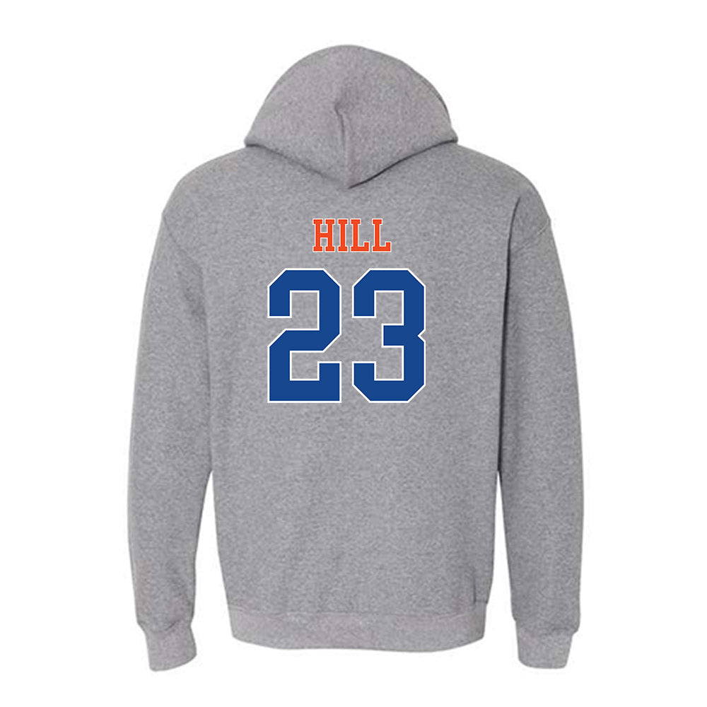 Boise State - NCAA Football : David Hill - Classic Shersey Hooded Sweatshirt-1