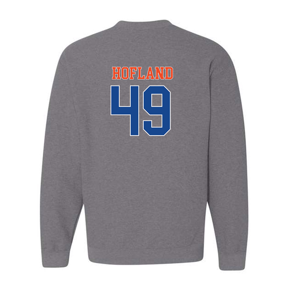 Boise State - NCAA Football : Beckham Hofland - Classic Shersey Crewneck Sweatshirt-1
