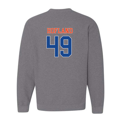 Boise State - NCAA Football : Beckham Hofland - Classic Shersey Crewneck Sweatshirt-1