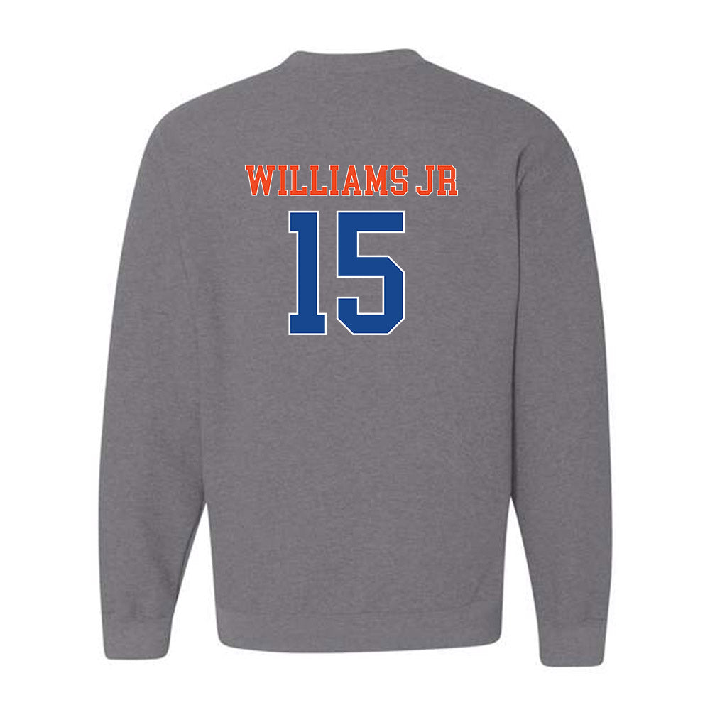 Boise State - NCAA Football : Qumonte Williams Jr - Classic Shersey Crewneck Sweatshirt-1