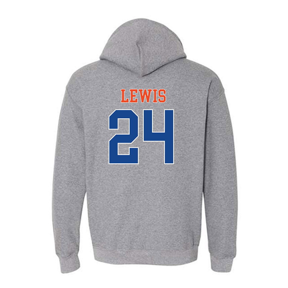 Boise State - NCAA Women's Basketball : Jayda Lewis - Classic Shersey Hooded Sweatshirt-1