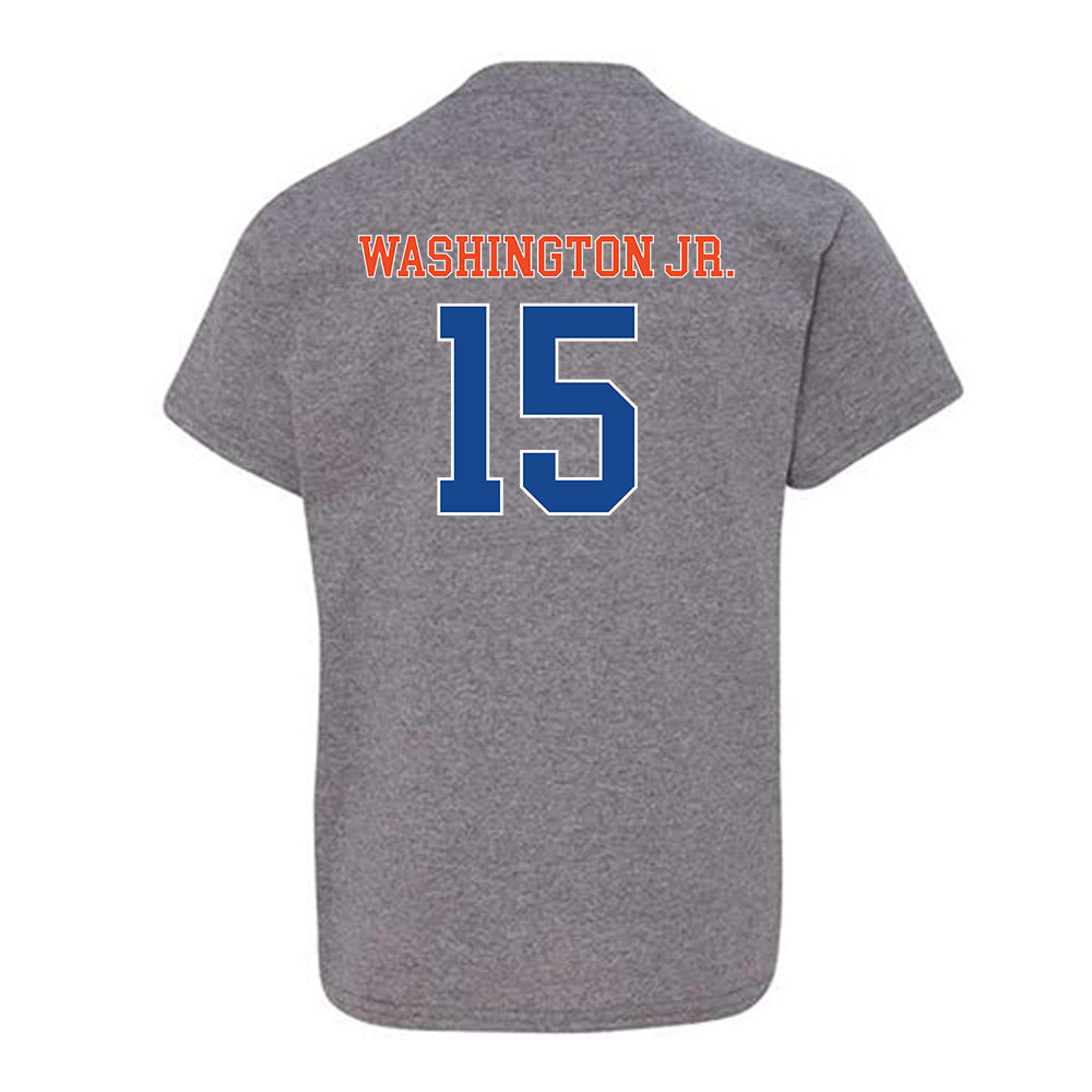 Boise State - NCAA Football : JeRico Washington Jr. - Classic Shersey Youth T-Shirt-1