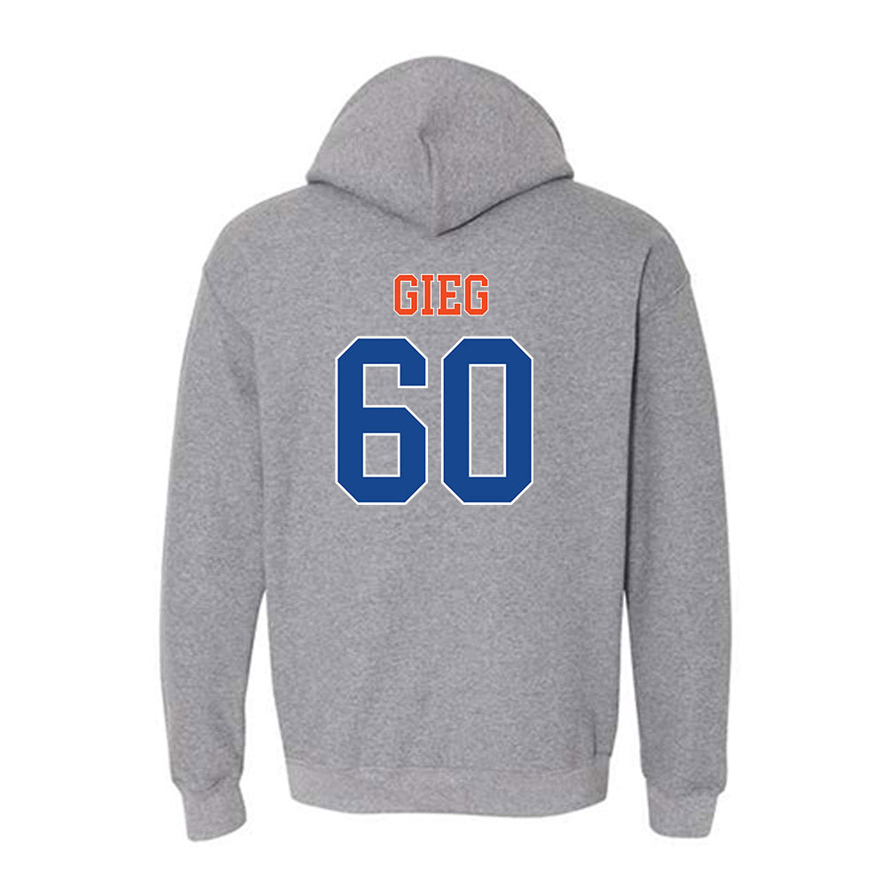 Boise State - NCAA Football : Spencer Gieg - Classic Shersey Hooded Sweatshirt